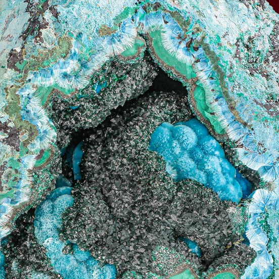 Plancheite-M´sesa Mine | Kambove | Katanga | Dem. Rep. of Congo